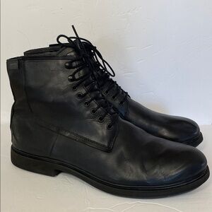 Camper Neuman Gore-Tex leather lace up ankle boots with side zip men’s size 12.